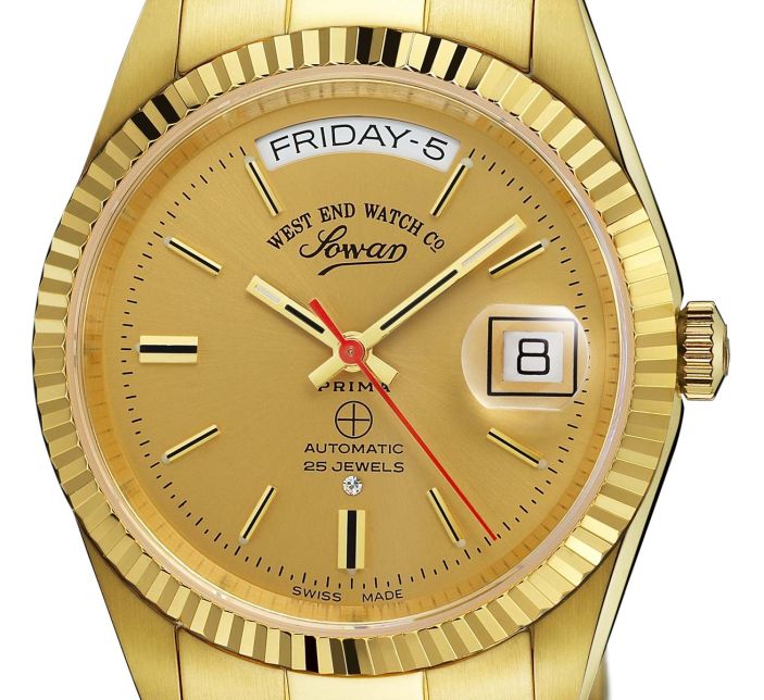 Montre West End Watch Co. The Classics Automatic Gold