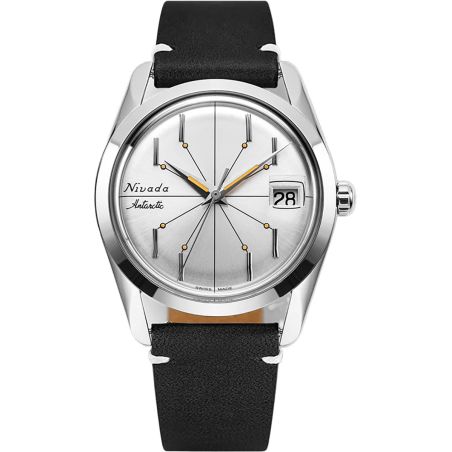 Montre Nivada Grenchen Antarctic Spider 35mm SIlver 35012M