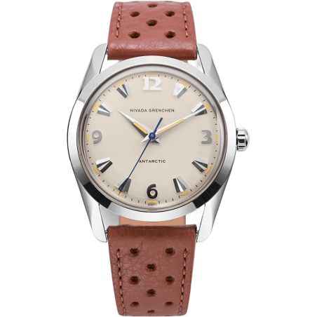 Montre Nivada Grenchen Antarctic 35mm Eggshell Beige 35001M