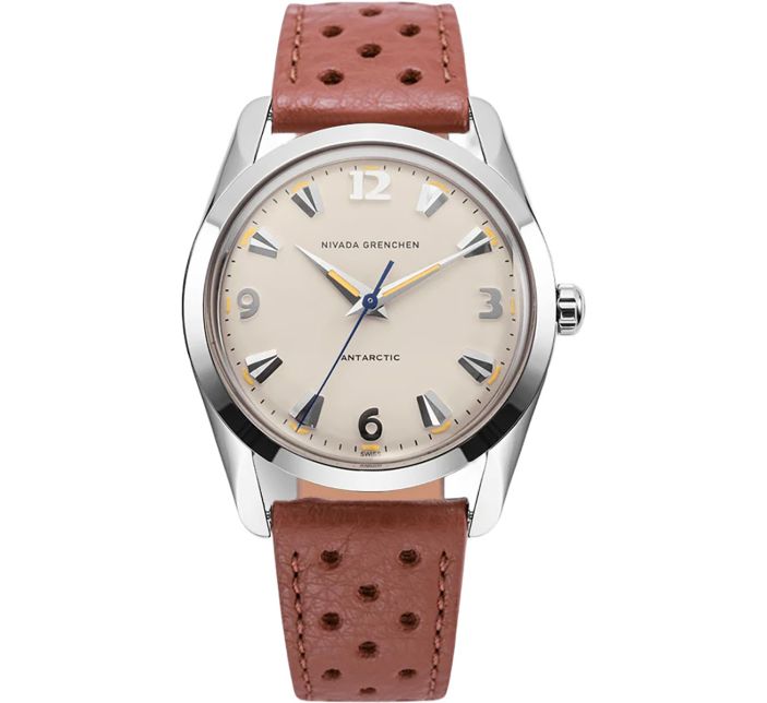Montre Nivada Grenchen Antarctic 35mm Eggshell Beige 35001M