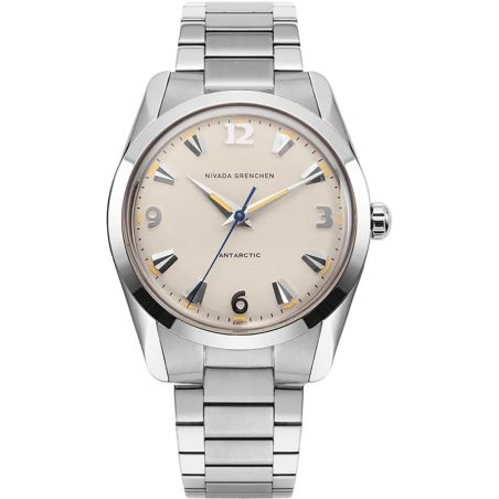 Montre Nivada Grenchen Antarctic 35mm Eggshell Beige 35001M
