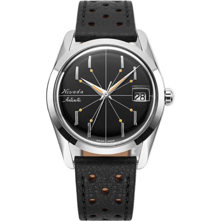 Montre Nivada Grenchen Antarctic Spider 35mm Black 35011M