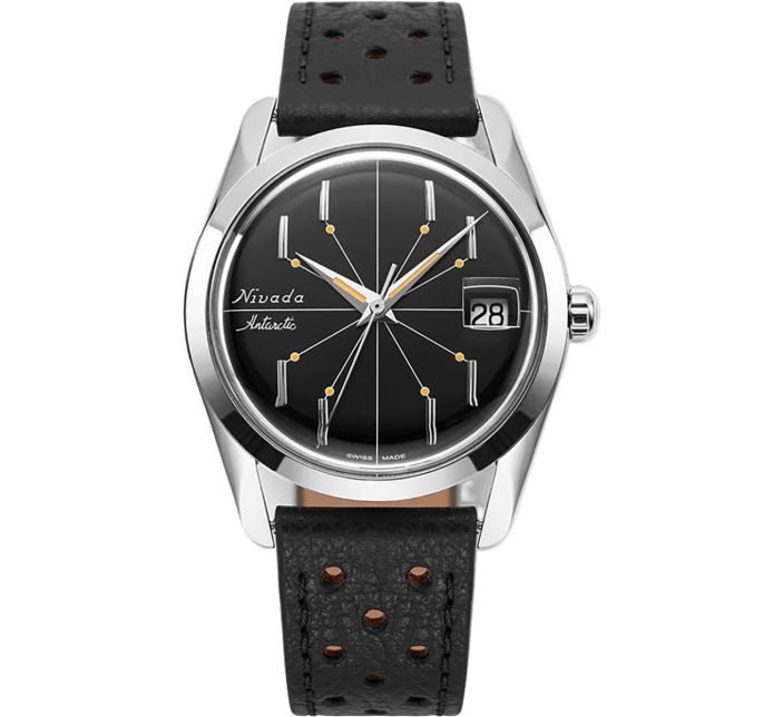 Montre Nivada Grenchen Antarctic Spider 35mm Black 35011M