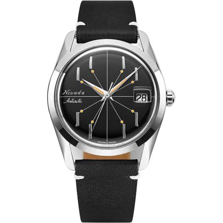 Montre Nivada Grenchen Antarctic Spider 35mm Black 35011M