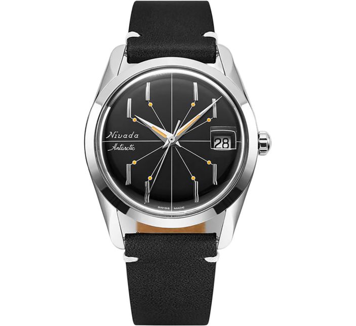 Montre Nivada Grenchen Antarctic Spider 35mm Black 35011M