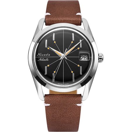 Montre Nivada Grenchen Antarctic Spider 35mm Black 35011M