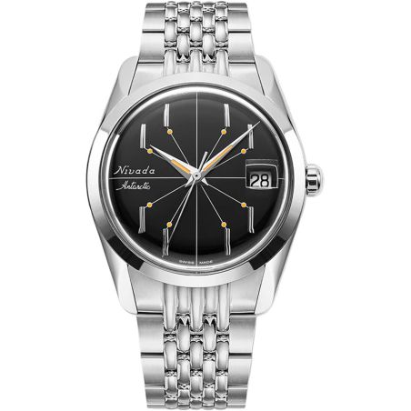 Montre Nivada Grenchen Antarctic Spider 35mm Black 35011M