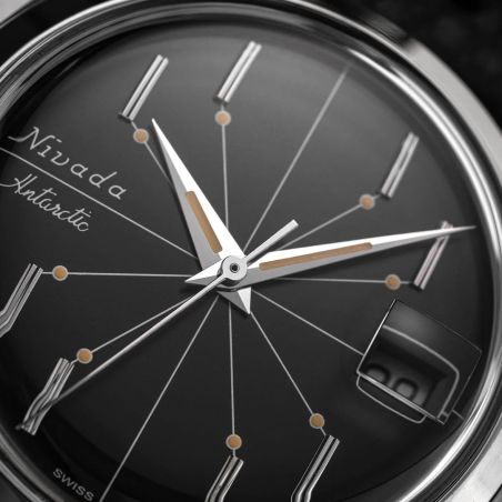 Montre Nivada Grenchen Antarctic Spider 35mm Black 35011M