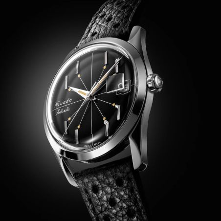 Montre Nivada Grenchen Antarctic Spider 35mm Black 35011M