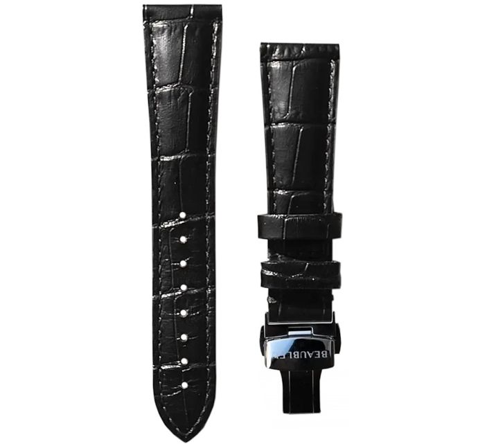 Bracelet Beaubleu Caïman Noir