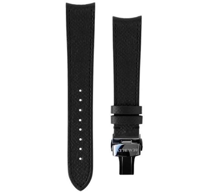 Bracelet Beaubleu Grainé Noir