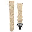 Bracelet Beaubleu Grainé Crème
