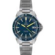 Montre Yema Navygraf Heritage Bleu YNAV25