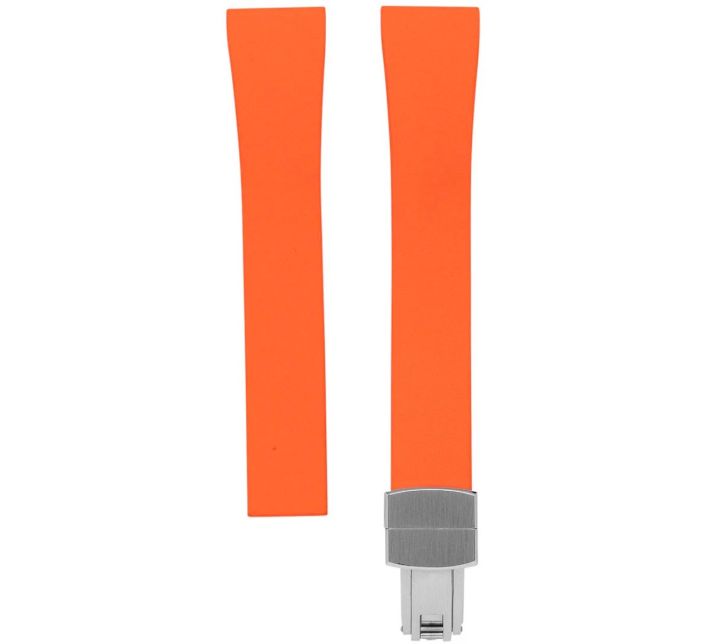 Bracelet Spaceone Orange Rubber by Delugs