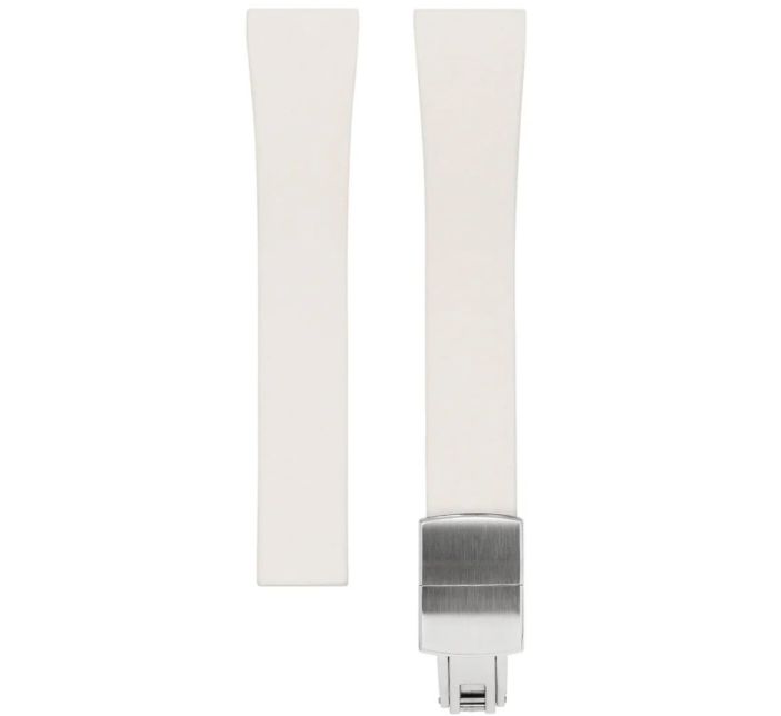 Bracelet Spaceone White Rubber by Delugs