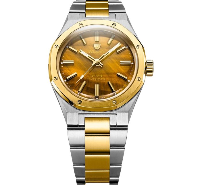 Montre Nivada Grenchen F77 Tiger Eye Bicolor 68033A77