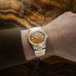 Montre Nivada Grenchen F77 Tiger Eye Bicolor 68033A77