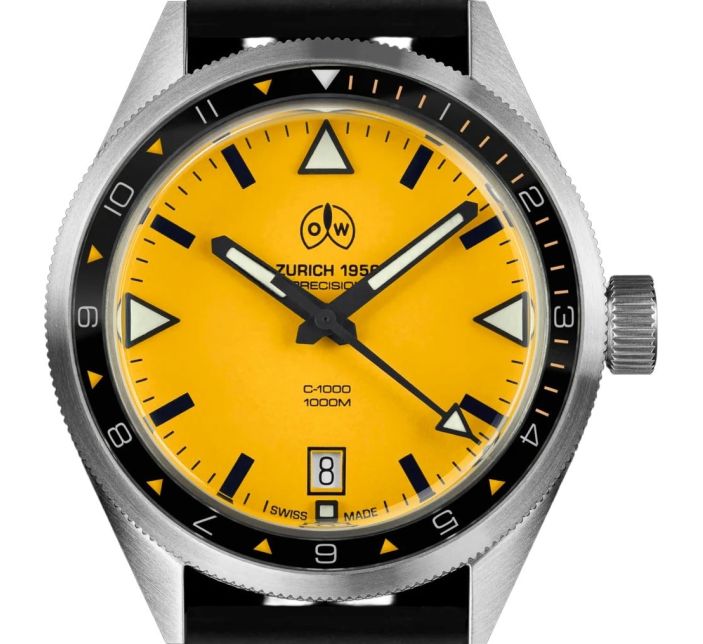 Montre Ollech & Wajs OW C-1000 Y Rubber
