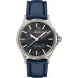 Instrument Watch 556 I Nacre Noir Leather Strap - Sinn