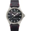 Instrument Watch 556 I Nacre Noir Leather Strap - Sinn
