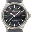 Instrument Watch 556 I Nacre Noir Leather Strap - Sinn