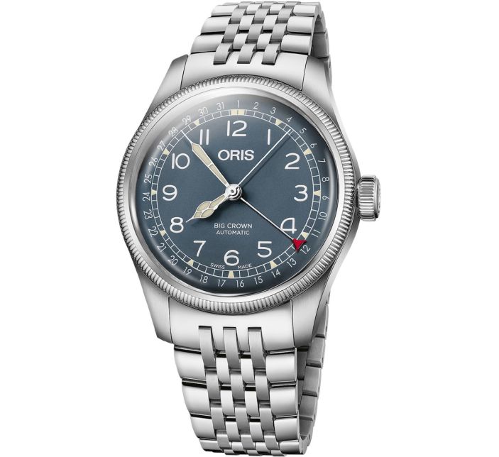 Montre Oris Big Crown Pointer Date | Blue Steel 