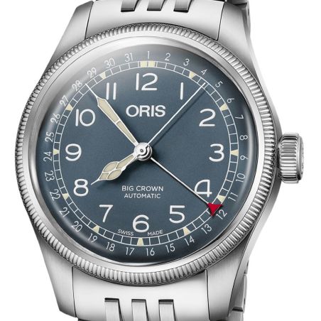 Montre Oris Big Crown Pointer Date | Blue Steel 