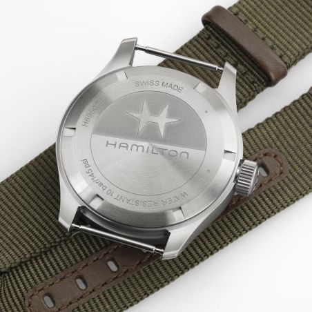 Montre Hamilton Khaki Field Mechanical Power Reserve 40mm H69509910