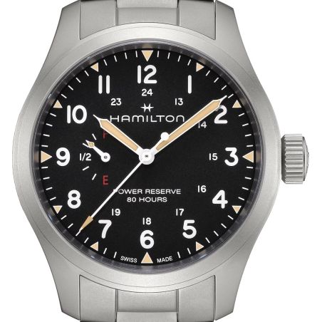 Montre Hamilton Khaki Field Mechanical Power Reserve 40mm H69509130