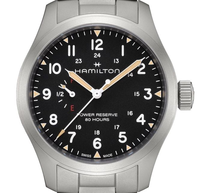 Montre Hamilton Khaki Field Mechanical Power Reserve 40mm H69509130
