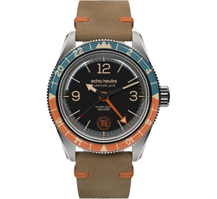 Montre Echo/Neutra 1956 GMT Black