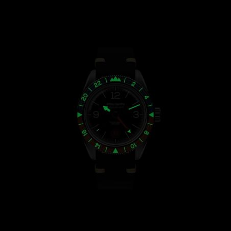 Montre Echo/Neutra 1956 GMT Black