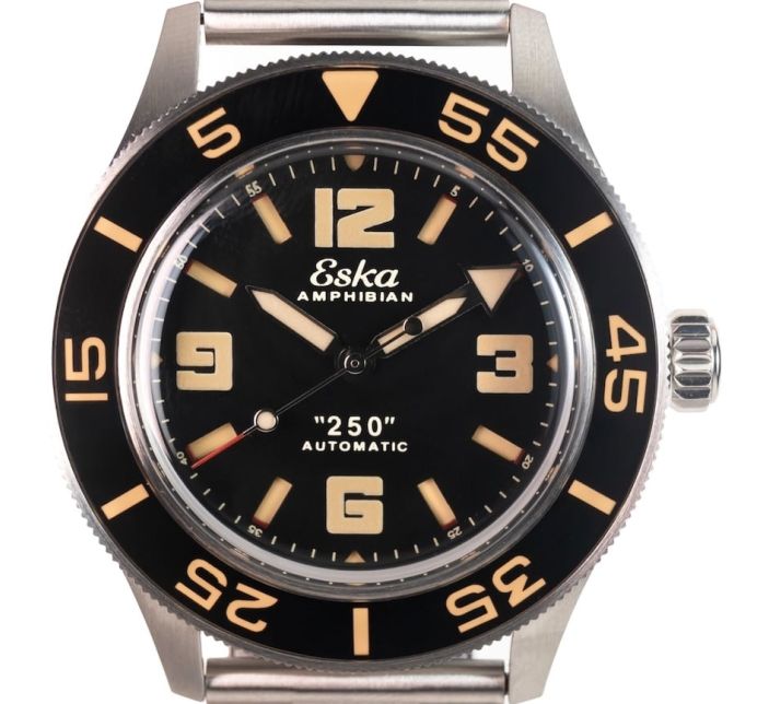 Montre Eska Amphibian 250 Black Shark