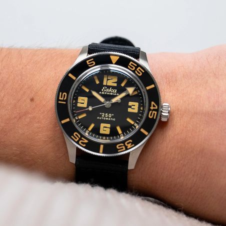 Montre Eska Amphibian 250 Black Shark