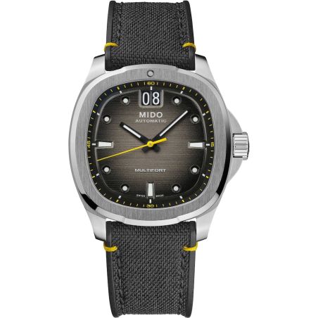 Montre Mido Multifort TV Big Date Grey Leather