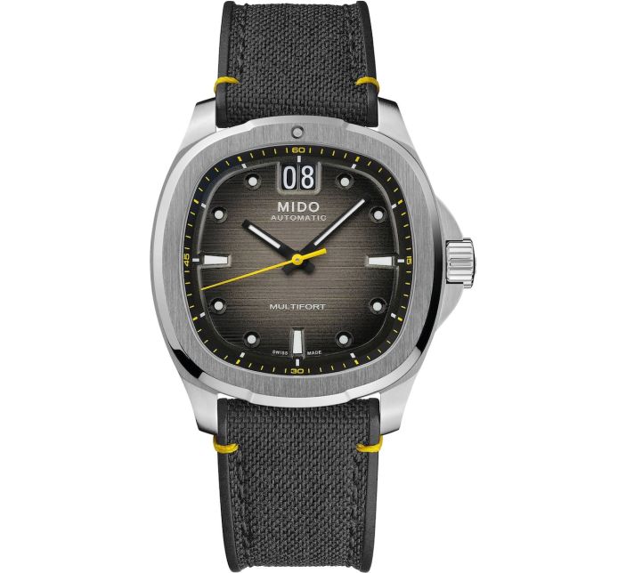 Montre Mido Multifort TV Big Date Grey Leather