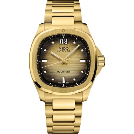 Montre Mido Multifort TV Big Date Gold