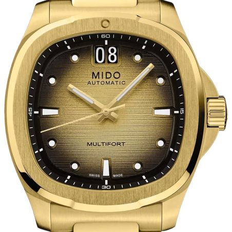 Montre Mido Multifort TV Big Date Gold