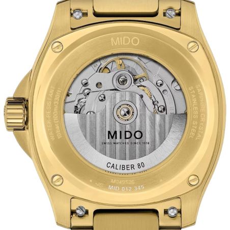 Montre Mido Multifort TV Big Date Gold