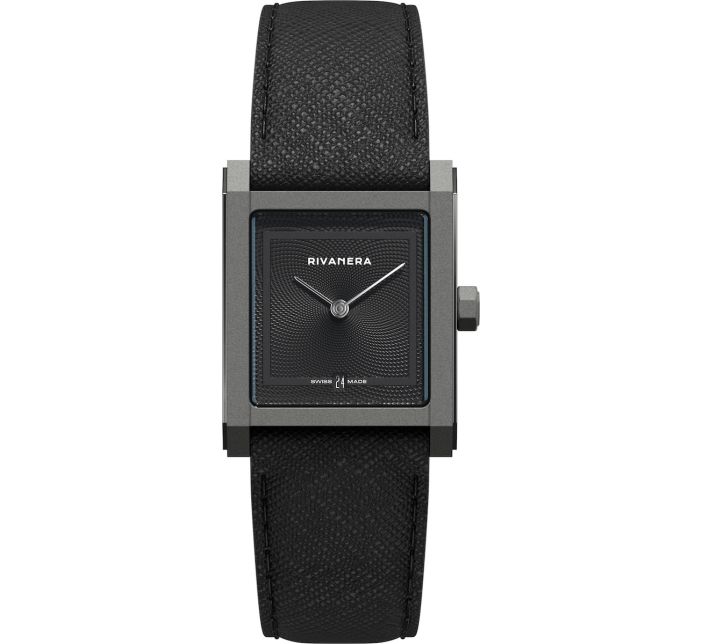 Montre echo/neutra Rivanera Piccolo Guilloché Black