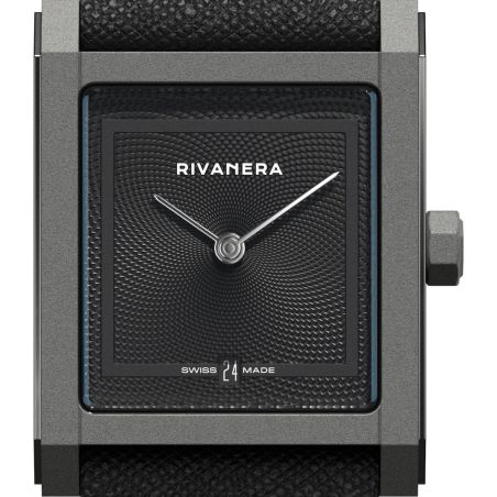Montre echo/neutra Rivanera Piccolo Guilloché Black