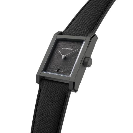 Montre echo/neutra Rivanera Piccolo Guilloché Black