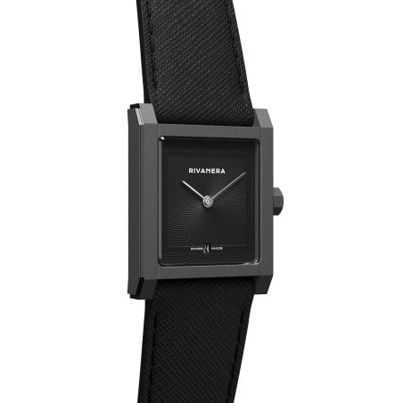 Montre echo/neutra Rivanera Piccolo Guilloché Black