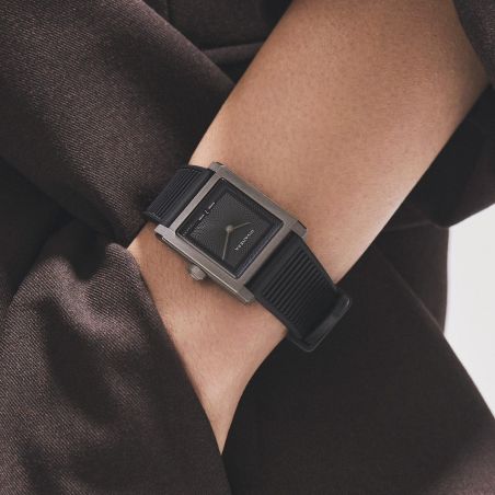 Montre echo/neutra Rivanera Piccolo Guilloché Black