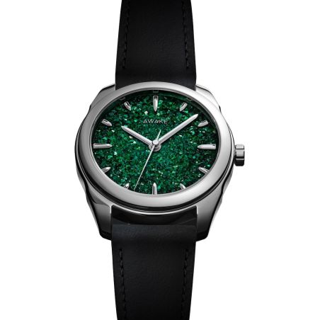 Montre Awake Sơn Mài Fragment « Green »
