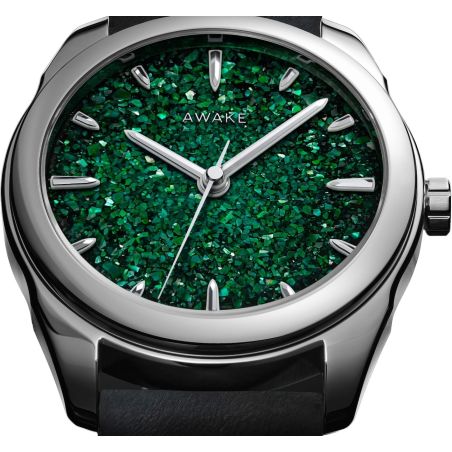 Montre Awake Sơn Mài Fragment « Green »