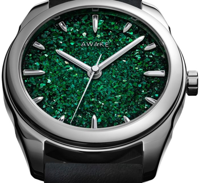 Montre Awake Sơn Mài Fragment « Green »