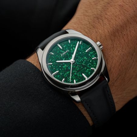 Montre Awake Sơn Mài Fragment « Green »