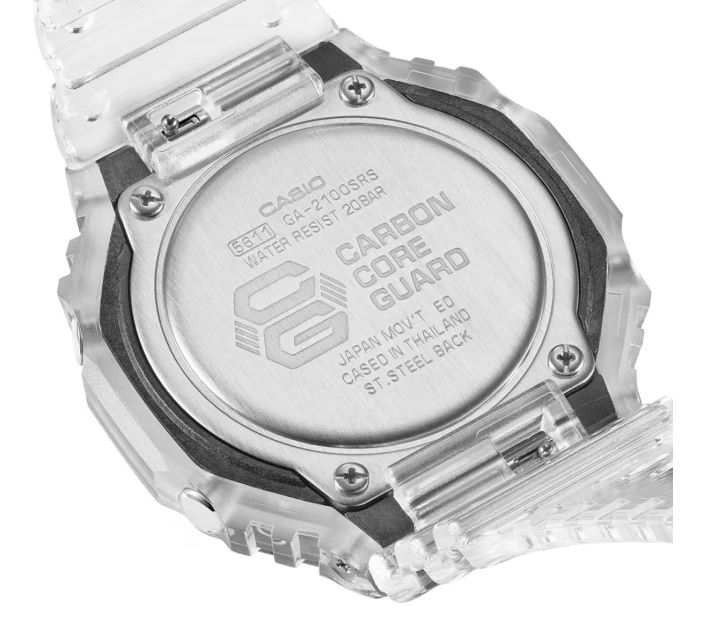 Lunette (bezel) En Résine Blanche Pour Montre Casio GA-100A-7A / GA-100A - Neuf Avec étiquettes