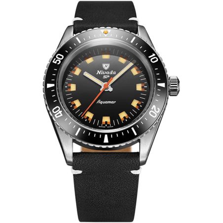 Montre Nivada Grenchen Antarctic Diver Aquamar Black 32068A